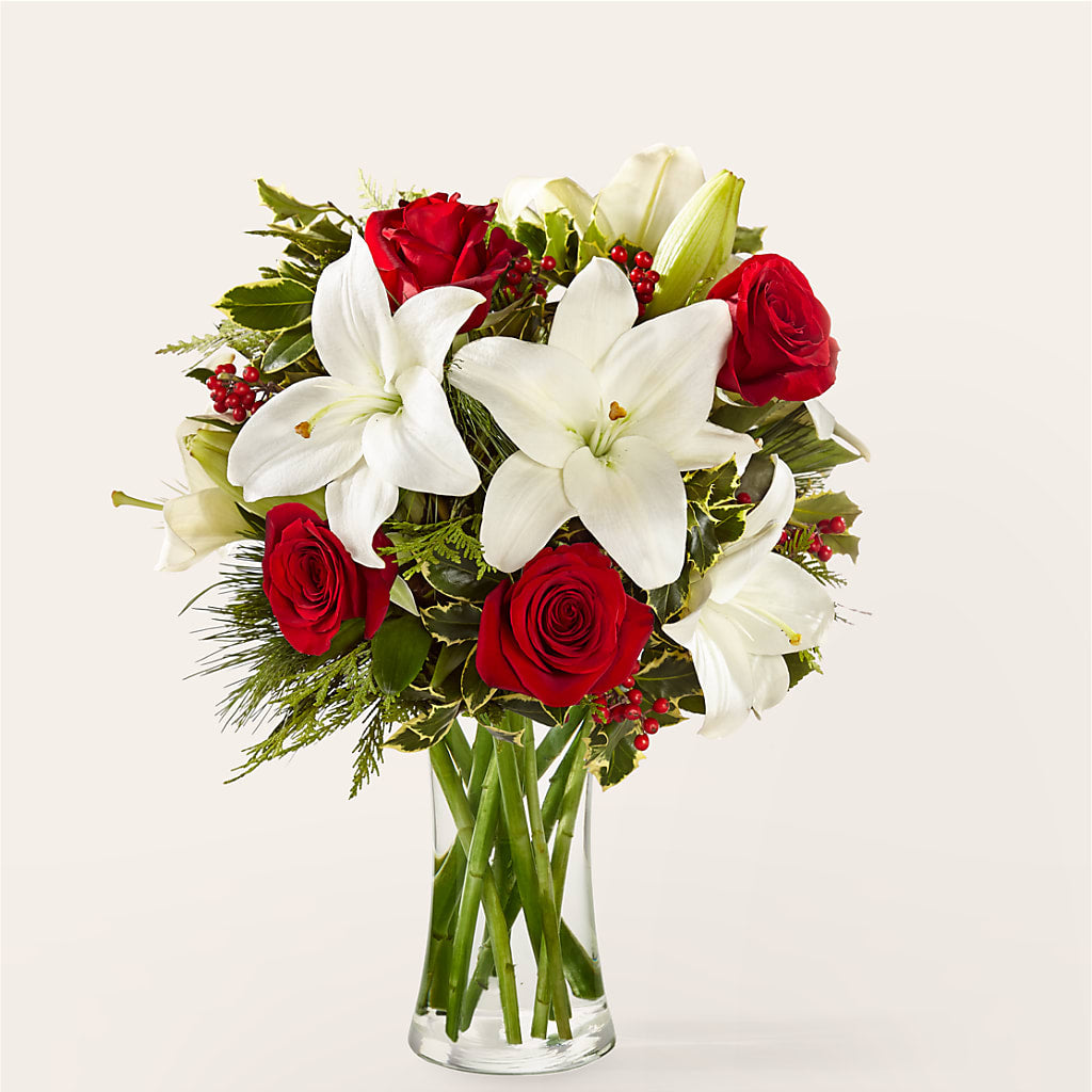 Sparkling Snowflakes Bouquet – Noor Florist Llc, Lake Villa IL