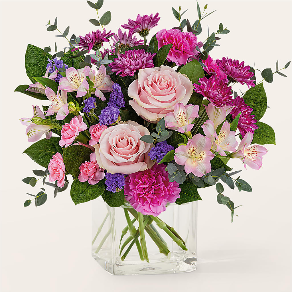 Rosy Radiance Bouquet – Noor Florist Llc, Lake Villa IL