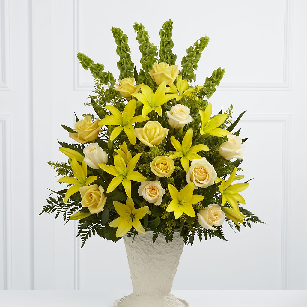 Golden Memories Arrangement – Noor Florist Llc, Lake Villa IL