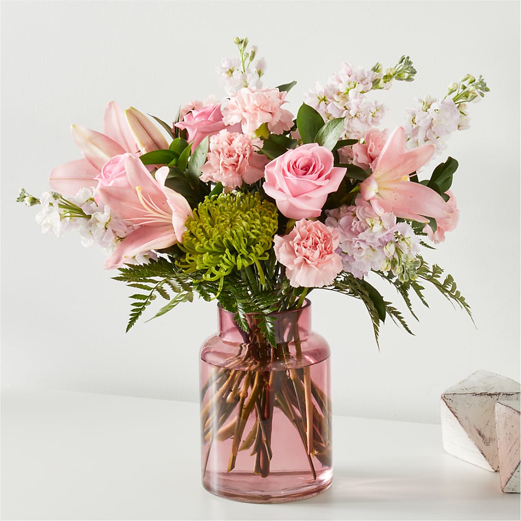 Pretty in Pink Bouquet – Noor Florist Llc, Lake Villa IL