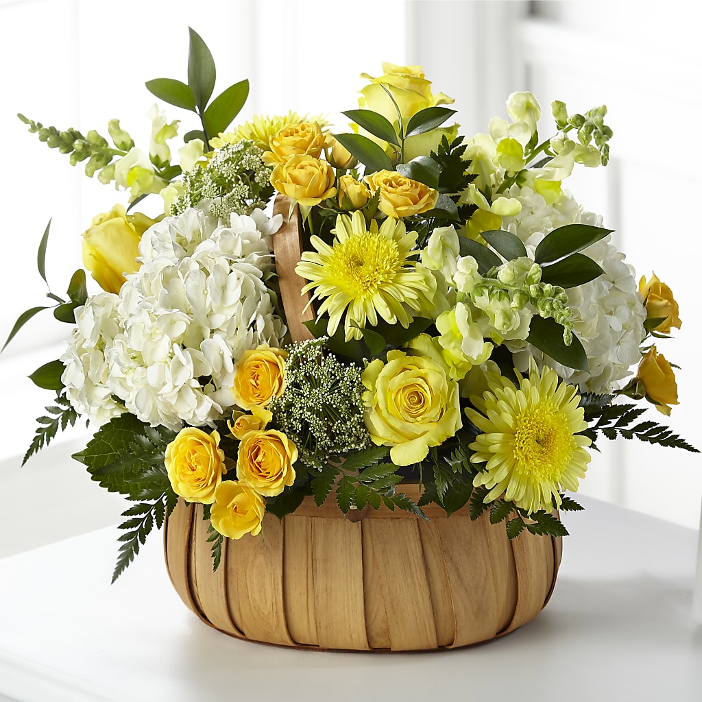Rustic Remembrance Basket – Noor Florist Llc, Lake Villa IL
