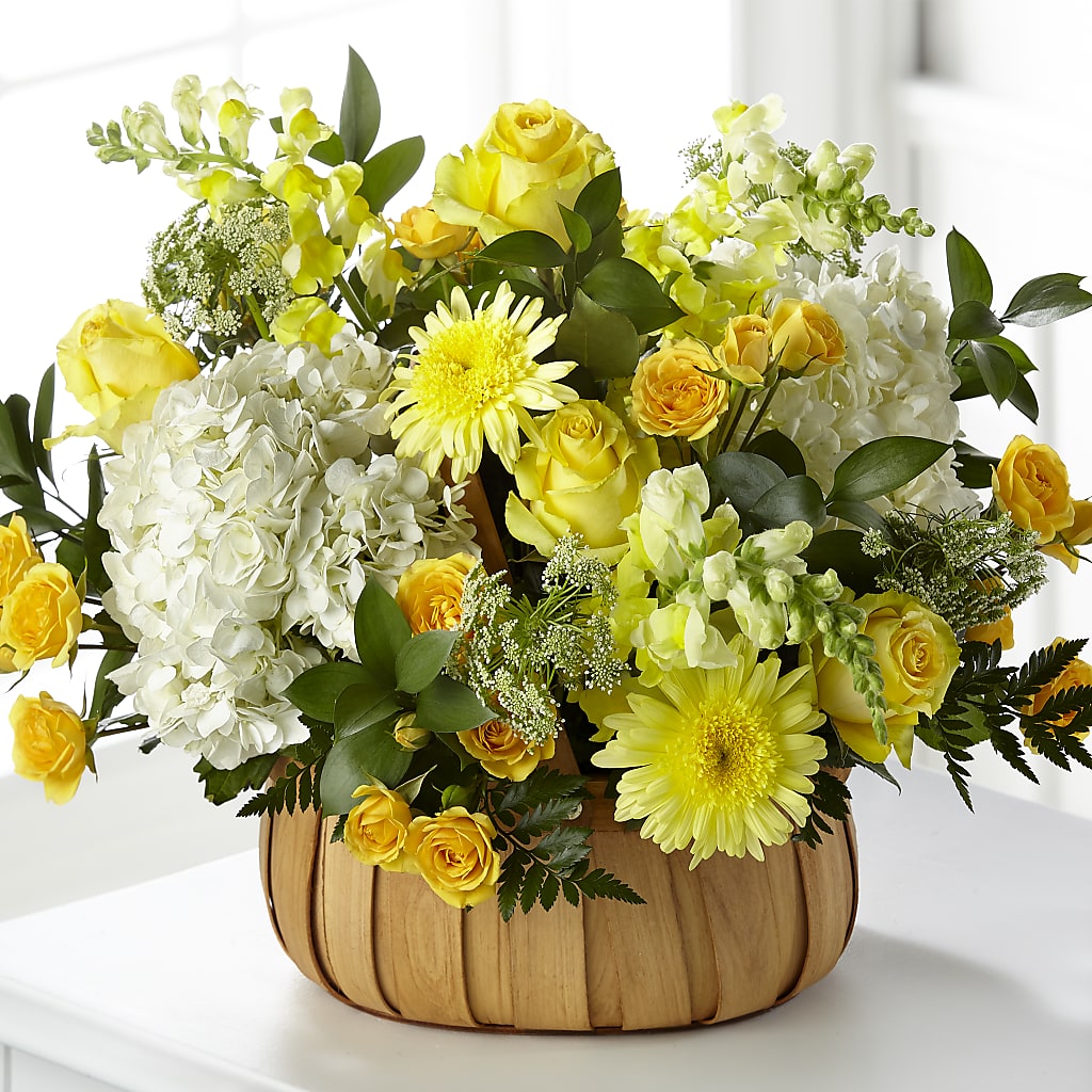 Rustic Remembrance Basket – Noor Florist Llc, Lake Villa IL
