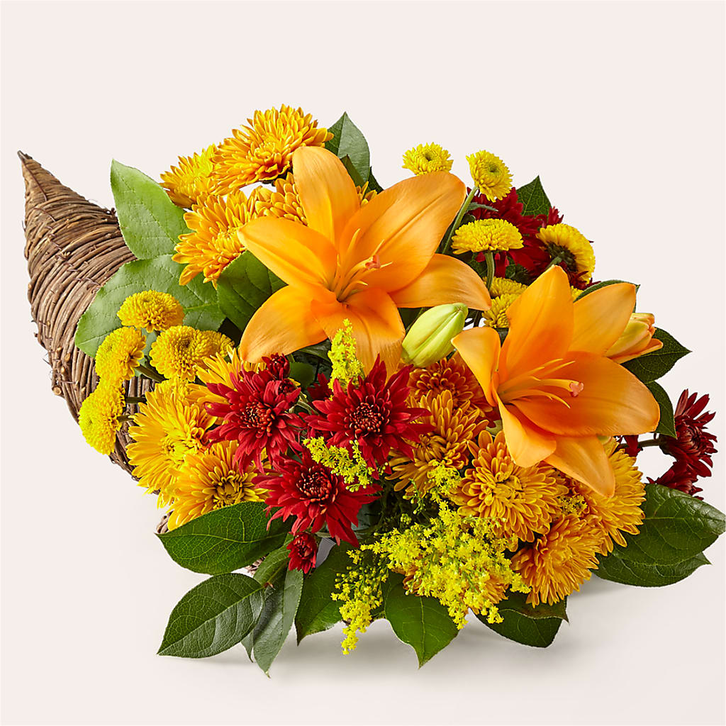 Feast of Color Cornucopia – Noor Florist Llc, Lake Villa IL
