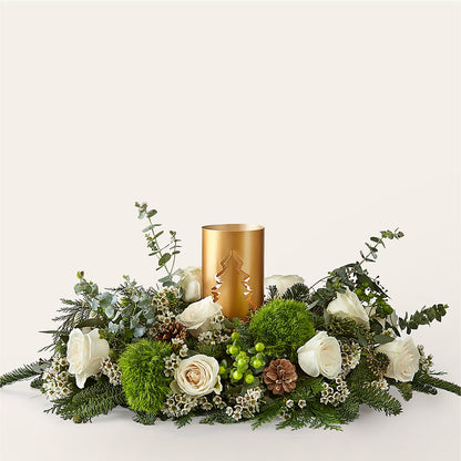 Chestnuts Roasting Centerpiece –  Noor Florist Llc, Lake Villa IL
