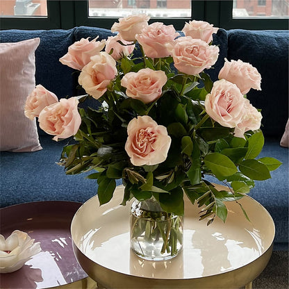 Long Stem Pink Rose Bouquet –  Noor Florist Llc, Lake Villa IL