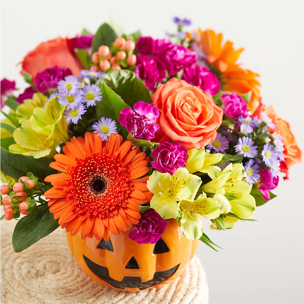 Tricks & Treats Pumpkin –  Noor Florist Llc, Lake Villa IL