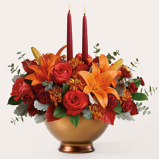 Fruits of Fall Centerpiece –  Noor Florist Llc, Lake Villa IL