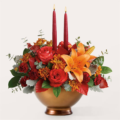 Fruits of Fall Centerpiece –  Noor Florist Llc, Lake Villa IL