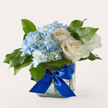 Sky Blue Delight Bouquet –  Noor Florist Llc, Lake Villa IL