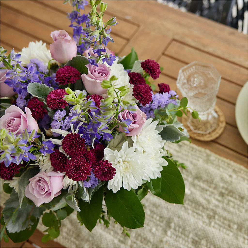 Violet Frost Bouquet –  Noor Florist Llc, Lake Villa IL