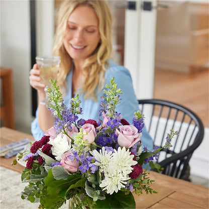 Violet Frost Bouquet –  Noor Florist Llc, Lake Villa IL