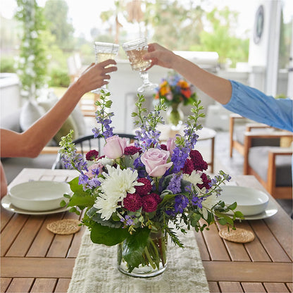 Violet Frost Bouquet –  Noor Florist Llc, Lake Villa IL