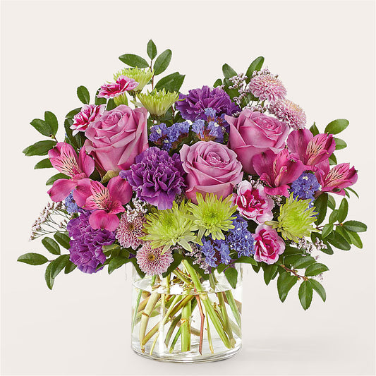 Glass Half Full Bouquet –  Noor Florist Llc, Lake Villa IL