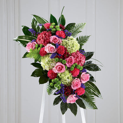 Refreshing Mix Standing Spray –  Noor Florist Llc, Lake Villa IL