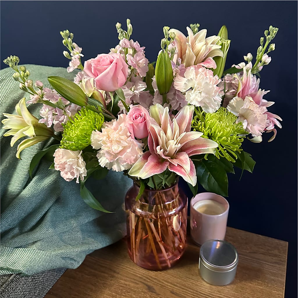 Pretty in Pink Bouquet –  Noor Florist Llc, Lake Villa IL