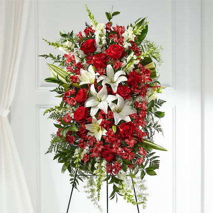 Everlasting Memory Standing Spray –  Noor Florist Llc, Lake Villa IL