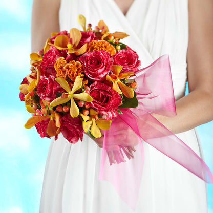 Brilliant Shades of Love Bouquet –  Noor Florist Llc, Lake Villa IL
