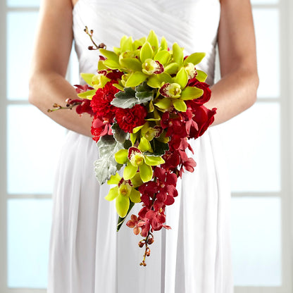 Elegant Orchid Bouquet –  Noor Florist Llc, Lake Villa IL