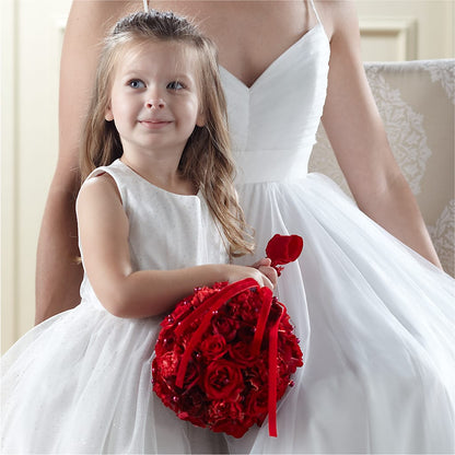 Pure at Heart Flower Girl Arrangement –  Noor Florist Llc, Lake Villa IL